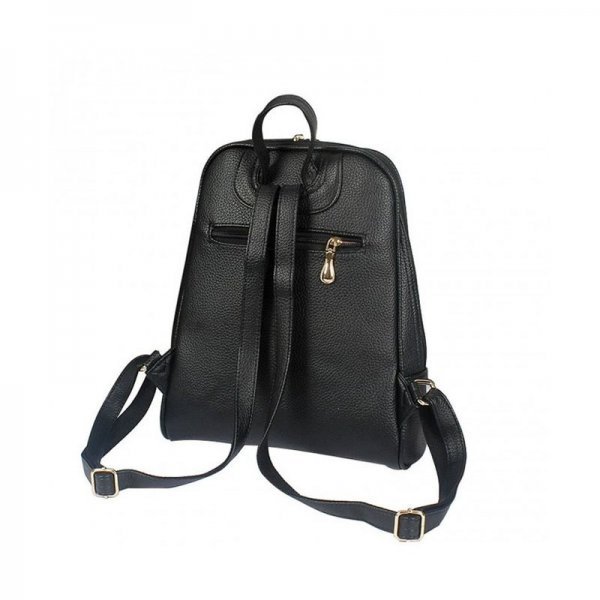 WOMEN BAGS BACKPACK PURSE PU LEATHER ZIPPER BAGS CASUAL BACKPACKS SHOULDER BAGS - BLACK - Image 7